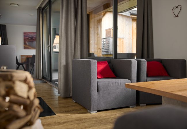 Living room Montan Chalet-Apartment Living room Montan Chalet-Apartment