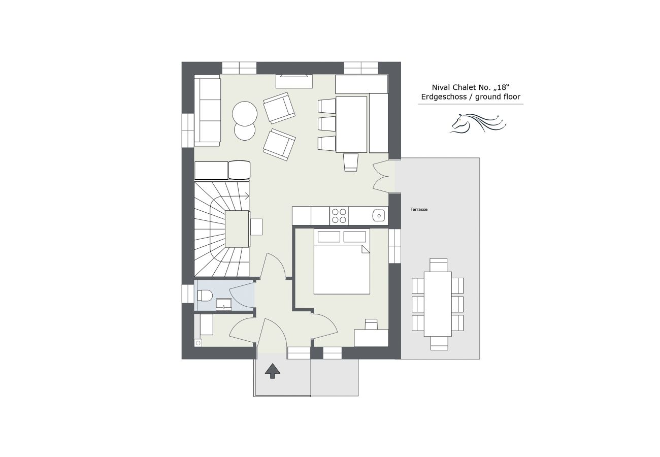 Floor plan Nival Chalet Floor plan Nival Chalet