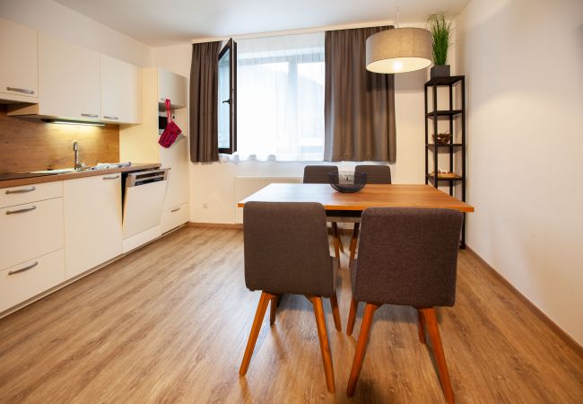 Woonkamer Cirrus Apartment Chalet-Resort Woonkamer Cirrus Apartment Chalet-Resort