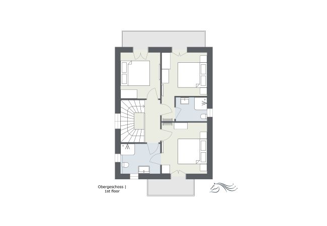 Grundriss Nival Chalet-Apartment Grundriss Nival Chalet-Apartment