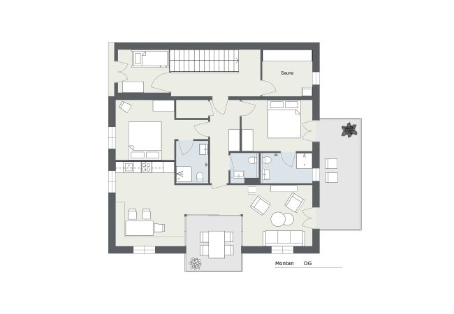 Grundriss Montan Chalet Grundriss Montan Chalet